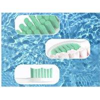 10-Pack Replacement Electric Toothbrush Heads For Philips Hx2 Series - High-Density Bristles For Sensitive Gums