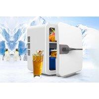 6L Mini Fridge For Drinks 12V Small Refrigerator For Dorm Car