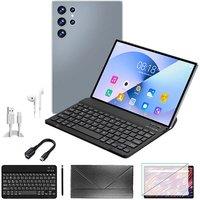 10.1-Inch Android Tablet with Detachable Keyboard & Vibrant Display