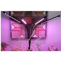 LED Grow Light for Indoor Plants - 4-Head, 9 Dimmable Levels, USB Powered