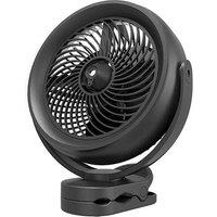 9-Inch Rechargeable Clip-On Fan With Spray Function & In-Built Power Bank