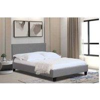 Fabric Prado Bed With Optional Mattress