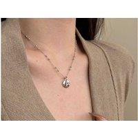 Personalised Zircon Initial Necklace - Adjustable A-Z Pendant, 5A Grade Gemstone