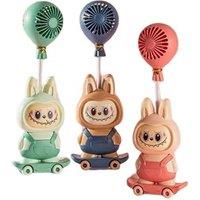 Lafufu Skateboard Portable Fan: Fun Cooling With Pencil Sharpener Combo