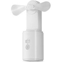 Rechargeable 3-in-1 Outdoor Fan with LED Flashlight & Power Bank