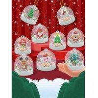 Christmas Light Crystal Blind Box Gift Set - Festive Surprise Ornaments For All Ages