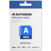 Autodesk Advance Steel 1-Year License with Powerful 3D Modeling Tools