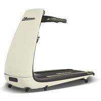 iRunner Ivory Whisper: Stylish Foldable Treadmill with HD Touchscreen Console