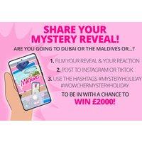 Mystery Holiday: Maldives, New York, Mexico, Dubai, Bali, Disneyland Paris, Japan & More!