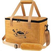 Large Leakproof Insulated BBQ Food Carrier Bag - Portable, Reusable, Foldable