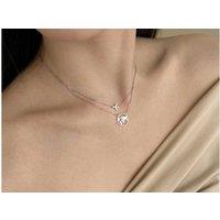 Sterling Silver Globe & Airplane Pendant Necklace - 18K Gold Plated, Double Charm, Travel Jewellery