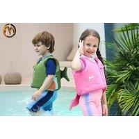 Kids Buoyant Swimming Vest - Quick-Dry, Soft Lining, Fun Prints (Ages 1-5)