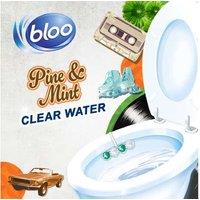 Bloo Power Active Toilet Rim Block, Spring Fragrance, 3 Pack - Long-Lasting Cleaning & Freshness