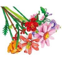 24-Day Christmas Floral Bouquet Building Block Advent Calendar