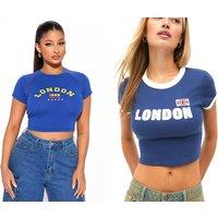 Unisex Black Trendy American Style Spicy Girl Summer Crop Top - 3 Sizes, 9 Designs!