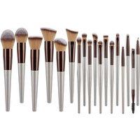 18Pcs Set Makeup Brush With Envelope Style Storage Case