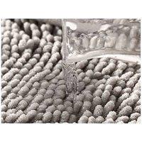 Two Layers Bath Mat Soft Absorbent Chenille Floor Mat