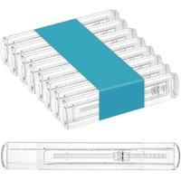 8Pcs Adjustable Plastic Drawer Dividers - Expandable Bedroom Storage Organiser
