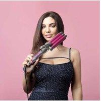 Envie 3 Barrel Hair Waver Curling Tongs With Multiple Heat