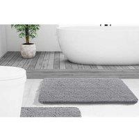 Rounded Corners Chenille Bath Mat