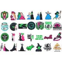 Unisex Wicked Pink or Green Crocs - Upgrade With 20 Removable Charms!