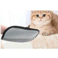 Pet Hair Removal Glove For Small Pets - Five-Finger Electrostatic Grooming Mitt, Washable & Double-Sided