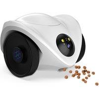 Interactive HD Dog Camera Robot - Treat Dispenser, 360 Tracking & Laser Play for All Breeds