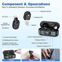 Wireless Digital In-Ear Earbuds - Rechargeable, Noise Cancelling, High-Clarity Sound, Long Battery Life