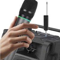 2-In-1 Wireless Karaoke Microphone Set With Led Display - Pro Audio, Plug & Play