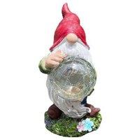Solar Resin Outdoor Garden Light - Weatherproof LED Decorative Lantern