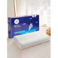 Ergonomic Memory Foam Neck Support Pillow - Adjustable Height, Breathable Lycocell, Gift Box