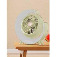2-in-1 Portable USB Desktop Fan with Adjustable Speeds & Ambient Light - Ultra-Quiet, Rechargeable, 4 Colours