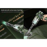 Cordless Handheld Vacuum Cleaner - Lightweight, USB Rechargeable, Multi-Nozzle, 3000Pa Suction