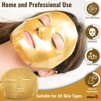 24K Gold Collagen Hydrating & Anti-Ageing Masks X11