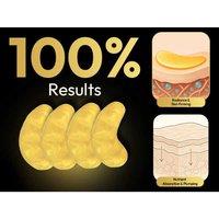 24K Gold Collagen Hydrating Face, Eye & Lip Mask Bundle - Anti-Ageing, Hyaluronic Acid, For All Skin Types