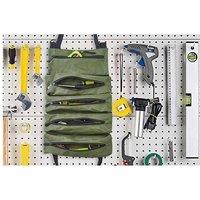 5-Pocket Heavy-Duty Oxford Tool Roll Storage Bag - Water-Resistant Organiser For Garage & On-The-Go
