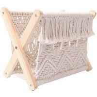 Cotton Rope Woven Storage Rack - Eco-Friendly, Multi-Room Storage Solution
