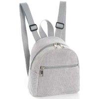 Mini Corduroy Lightweight Children's Travel Backpack - Soft & Stylish, 24x21cm