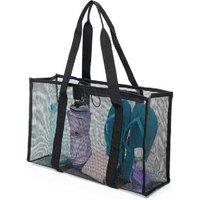 Minimalist Mesh Beach Bag - Lightweight Travel Organiser