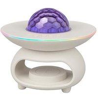 All-In-One Bluetooth Speaker, Rgb Lamp, And Fast Wireless Charging Dock