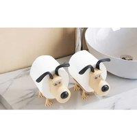 Cute Dog Shaped Toilet Paper Holder - Fun Bathroom Tissue Storage, Compact & Decorative