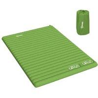 Outsunny 2-Person Inflatable Camping Mattress - Durable Water-Resistant Polyester, Double Airbed
