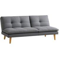 Restora Click-Clack Sofa Bed in Grey: Modern, Versatile, and Comfortable
