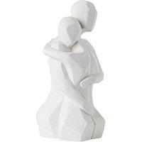 Simple Couple Ceramic Ornaments - Modern Minimalist Decorative Sculpture for Home