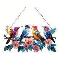 Acrylic Flat Cat Decorative Pendant - Fun Car or Home Hanging Ornament