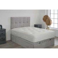 Finsbury Plush Ottoman Bed with 1000 Mattress - All-In-One Comfort & Storage