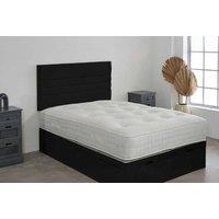 Hilton Plush Ottoman Divan Bed with Mattress - All-In-One Comfort & Storage