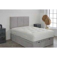 Topaz Plush Ottoman Divan Bed with 1000 Mattress - All-In-One Comfort & Storage