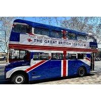 Classic London Bus Tour: Afternoon Tea & Sightseeing London Landmarks