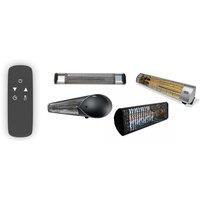 2kW Infrared Patio Heaters with Remote and Timer Control